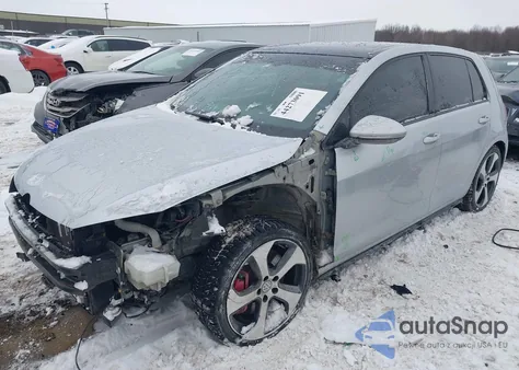 2015 Volkswagen Golf Gti 2.0T Autobahn W/Performance Package 4-Door из США, поврежденный, VIN 3VW447AU3FM090408